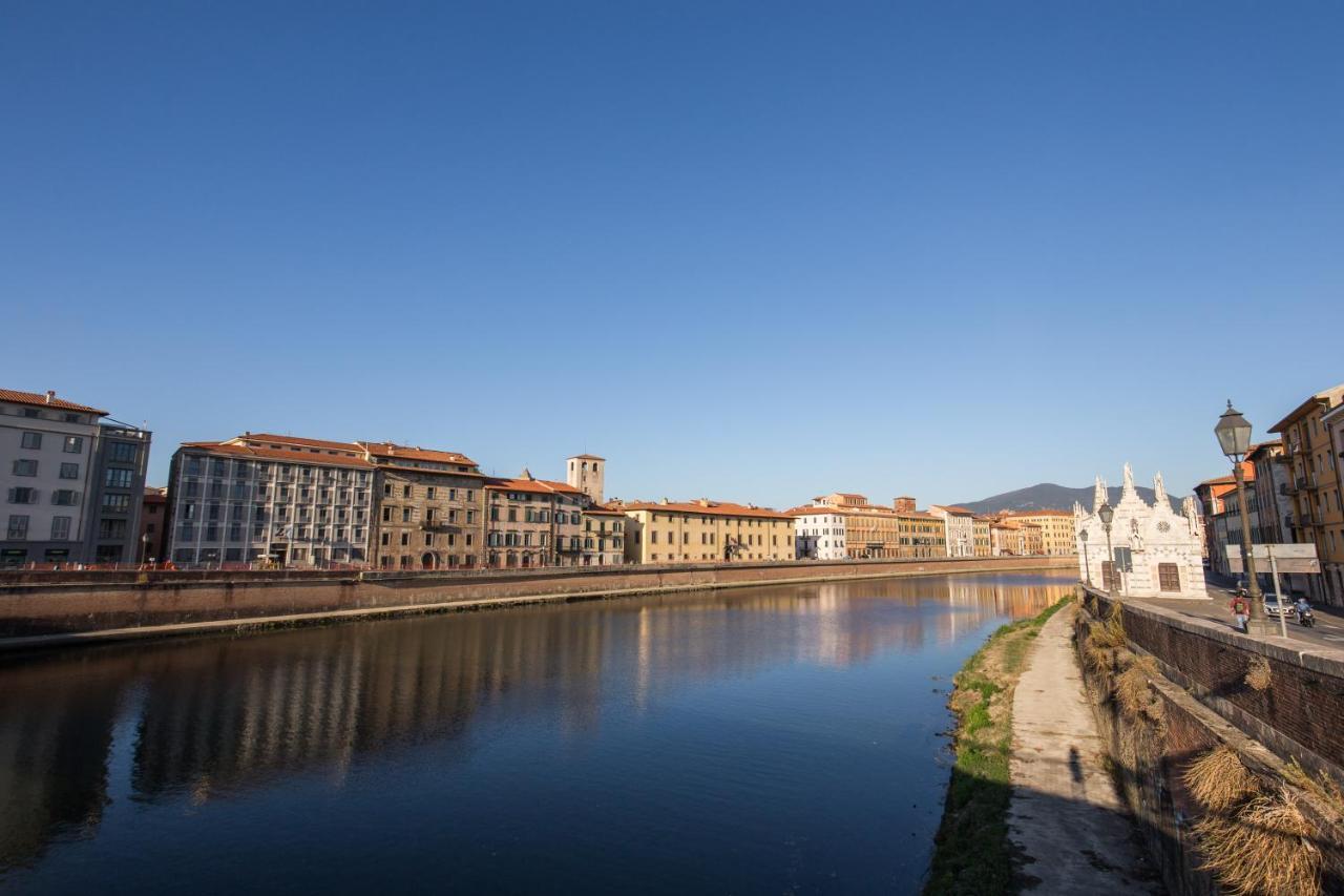 Aweshomeitaly - Lungarno Bellavista Penthouse Пиза Екстериор снимка