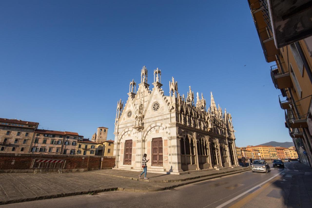 Aweshomeitaly - Lungarno Bellavista Penthouse Пиза Екстериор снимка
